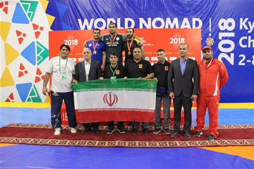 Three Gold for Iran at Pahlavani Wrestling in World Nomad Games